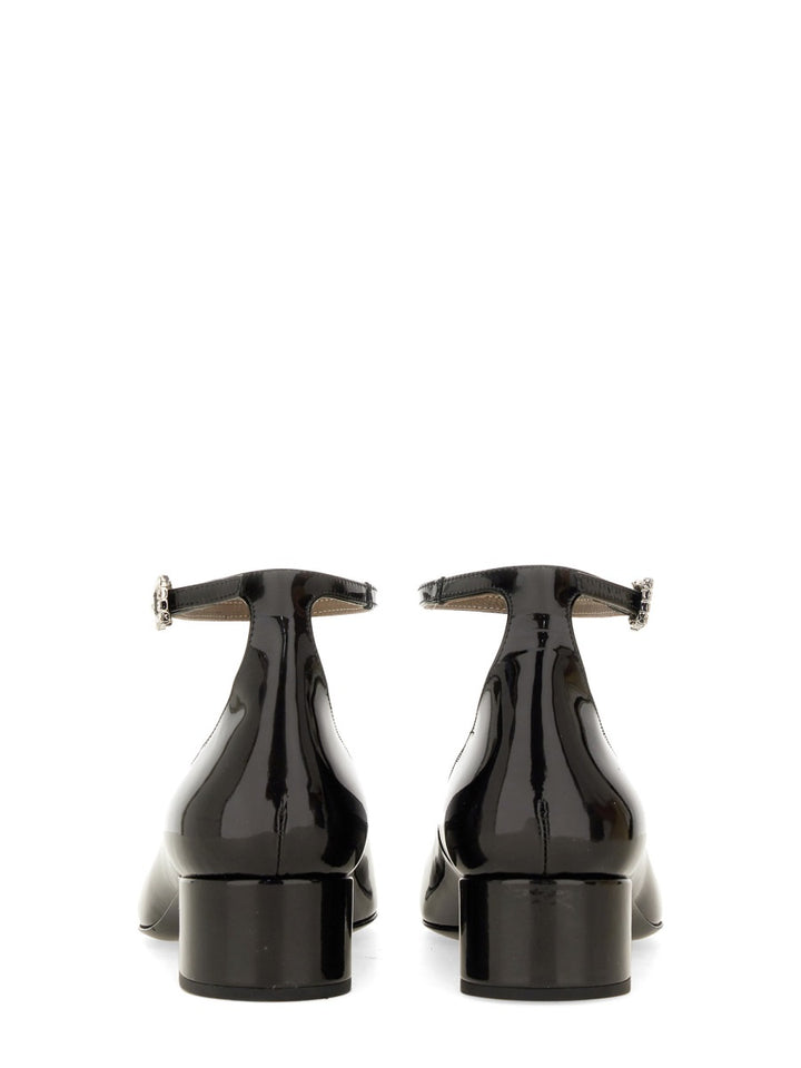 Roberto Festa Flat Shoes - Black | Wanan Luxury