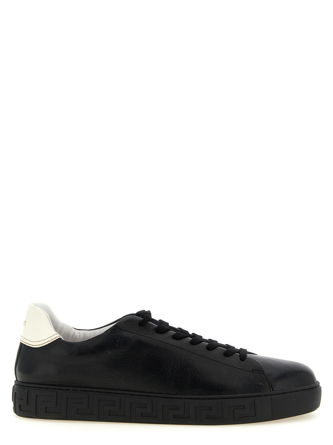 Versace Greca Sneakers - White/Black | d457e67de8634f284f76393780462489bdbe84ff