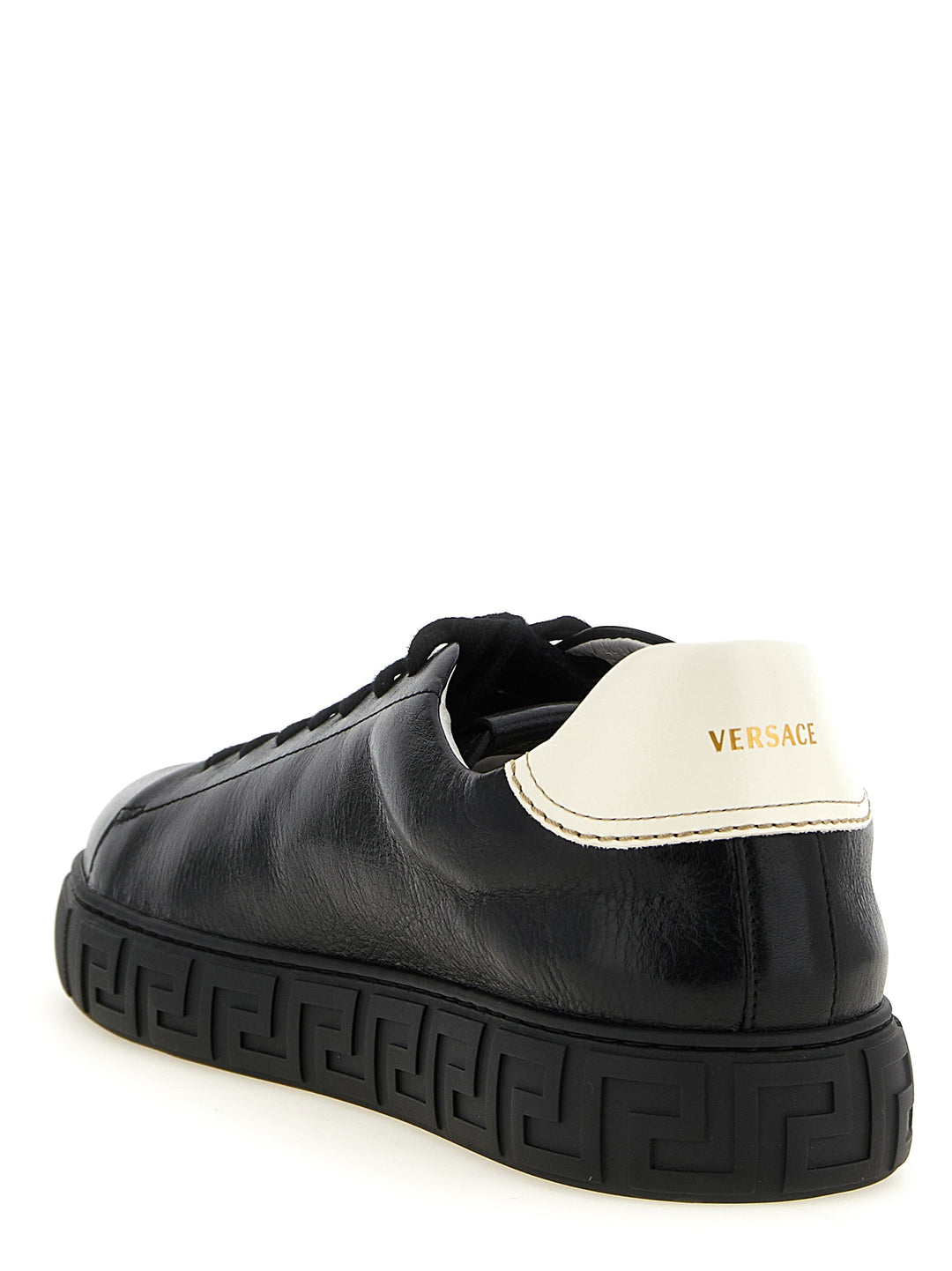 Versace Greca Sneakers - White/Black | b50fa1bee8df9096f12119a754b5807f73b61f4f