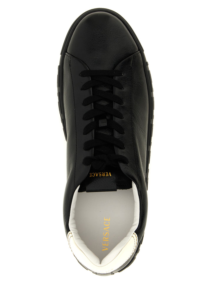 Versace Greca Sneakers - White/Black | 5ef393eb1a0736603e10c540840e54a2678dfc7b