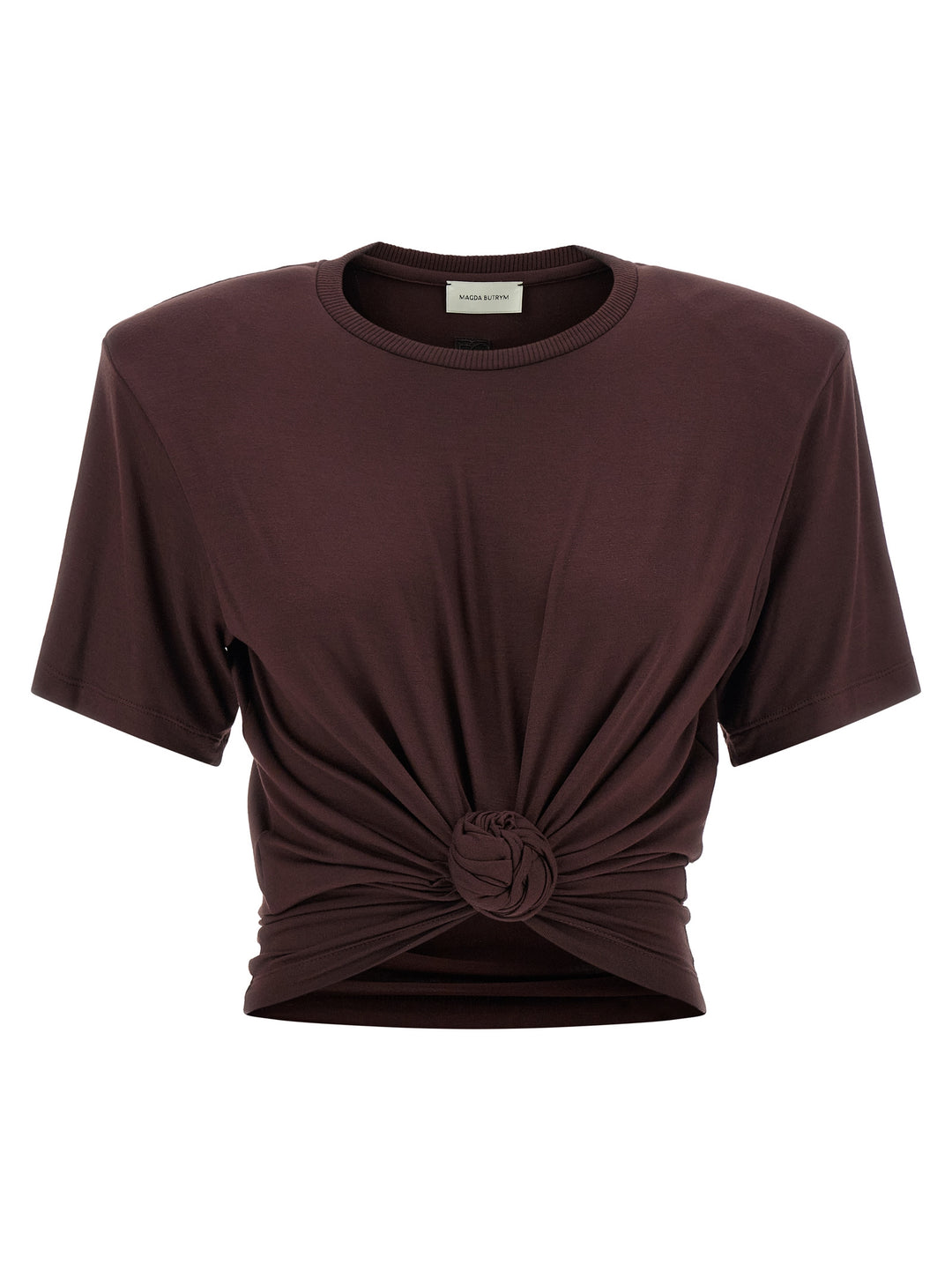Magda Butrym 01 T-shirt - Brown | 7d4d4377ab80fa587eeb5e741e5a32c4a6bb9659