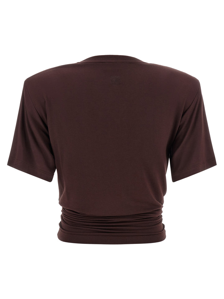 Magda Butrym 01 T-shirt - Brown | 550ce80d324e0db46722a3eec1844042cbd6bb56