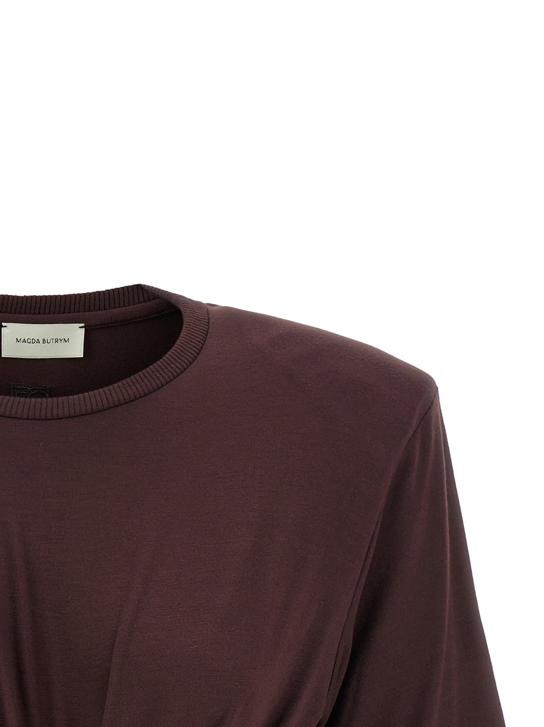 Magda Butrym 01 T-shirt - Brown | 711c7ffedfe26856a2baa545ab2bd1d64351c6a7