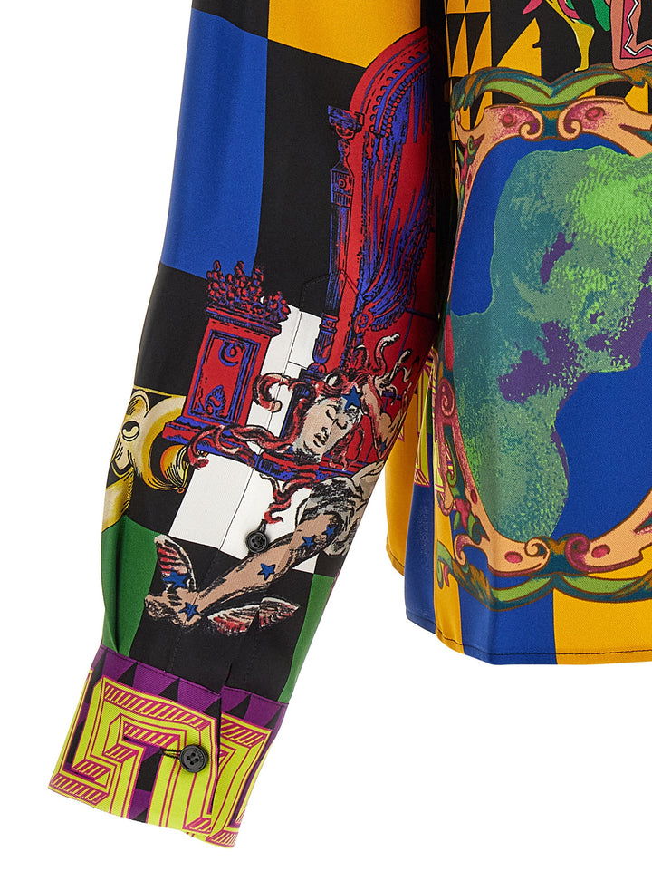 Versace Medusa Collage Shirt and Blouse - Multicolor | b6e32c44dbc98df55b2093748db6035ad7b36f5a