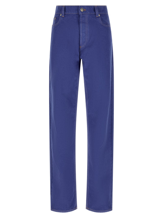 Straight Leg Jeans Blue