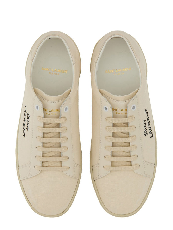 Saint Laurent Sneakers - Beige | Wanan Luxury