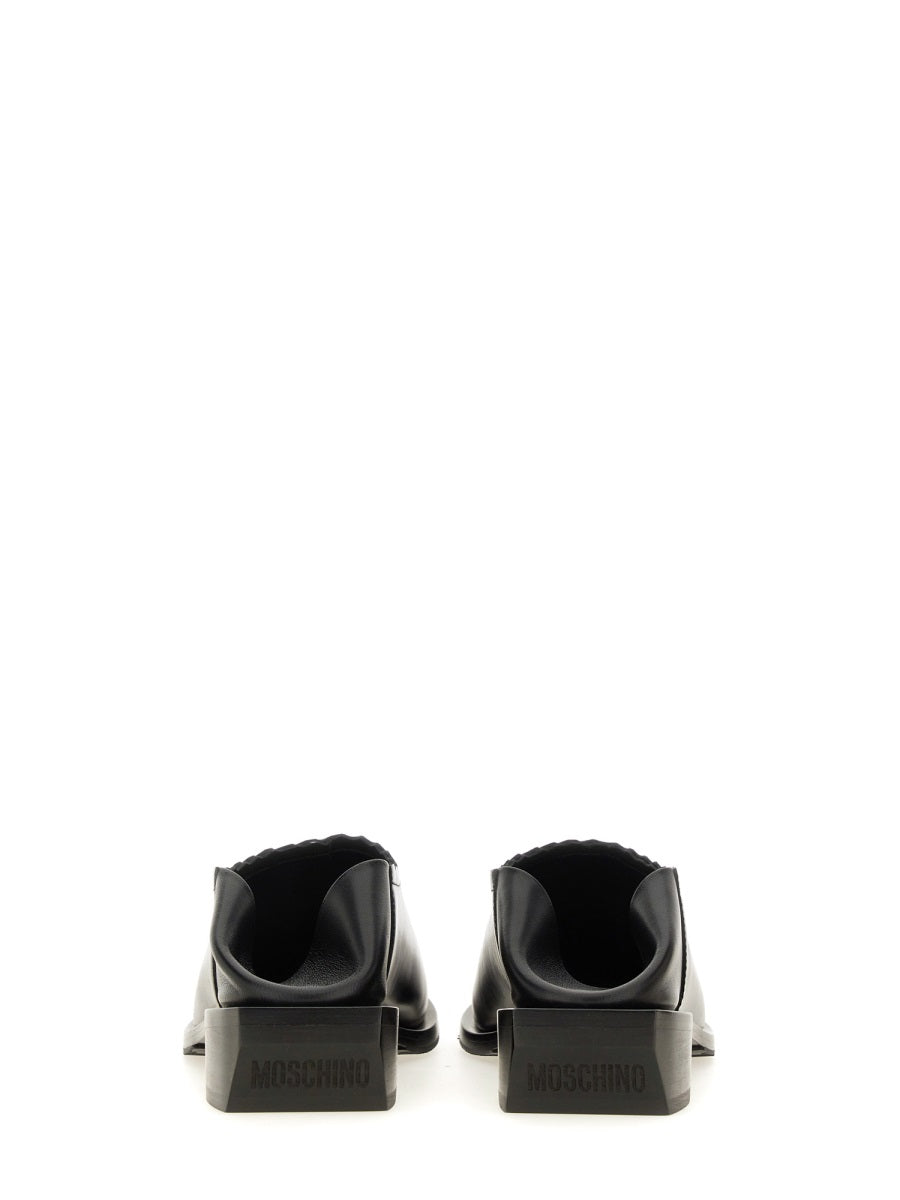 Moschino Loafers - Black | Wanan Luxury