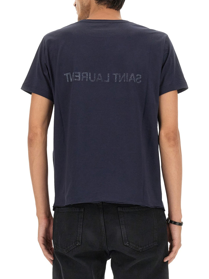 Saint Laurent T shirts - Blue | Wanan Luxury