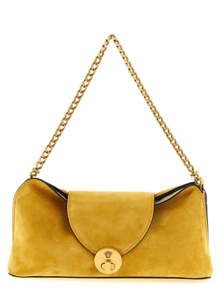 Versace Vivian Clutch - Yellow | bbe5cf6eeaaf666ef5ca20d080f83b13223a5043