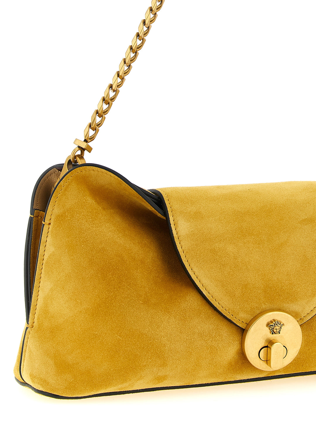 Versace Vivian Clutch - Yellow | fa2a72fc25f45bf87a3d1f4eaf97ba5382f91785