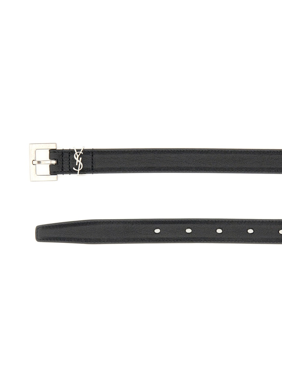 Saint Laurent Belts - Black | 667b7e224e7331bf7de7e6711a8190107bbac237