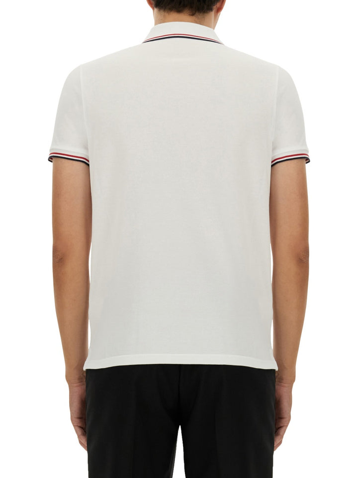 Moncler Polo - White | Wanan Luxury