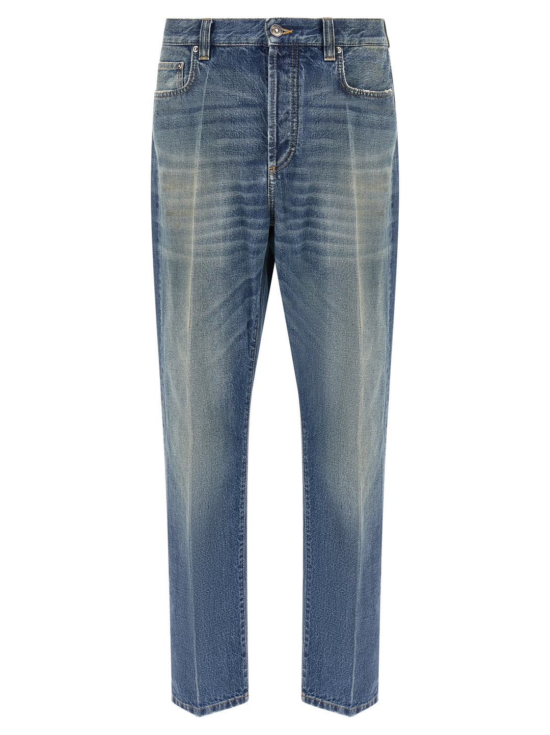 Versace Distressed Jeans - Blue | 918b1ff4f7b669f4175ca38ae56df5e632849392