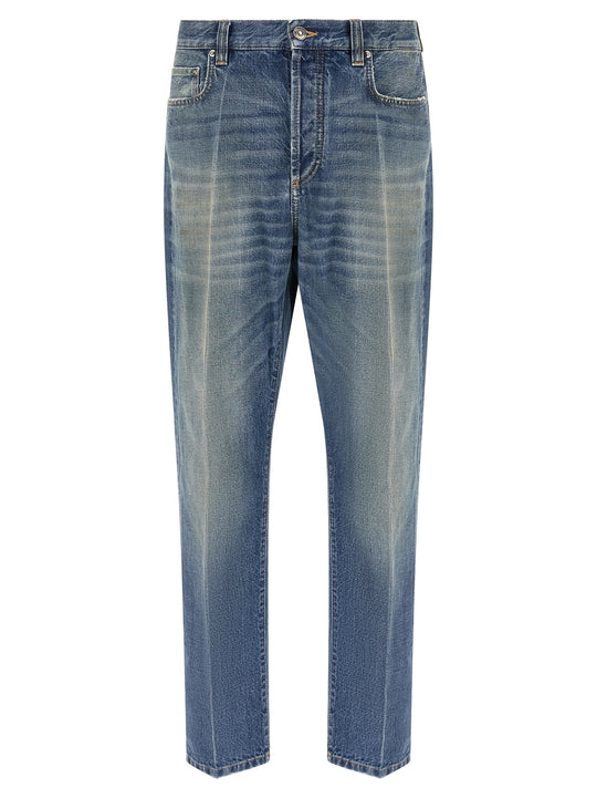 Distressed Jeans Blue