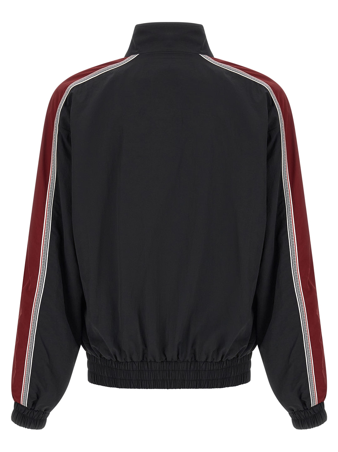Versace Craquelé-Effect Blouson Puffer Jackets - Black | 6ab8e216569fdadb8e357a9ef69b85c84f9eff20