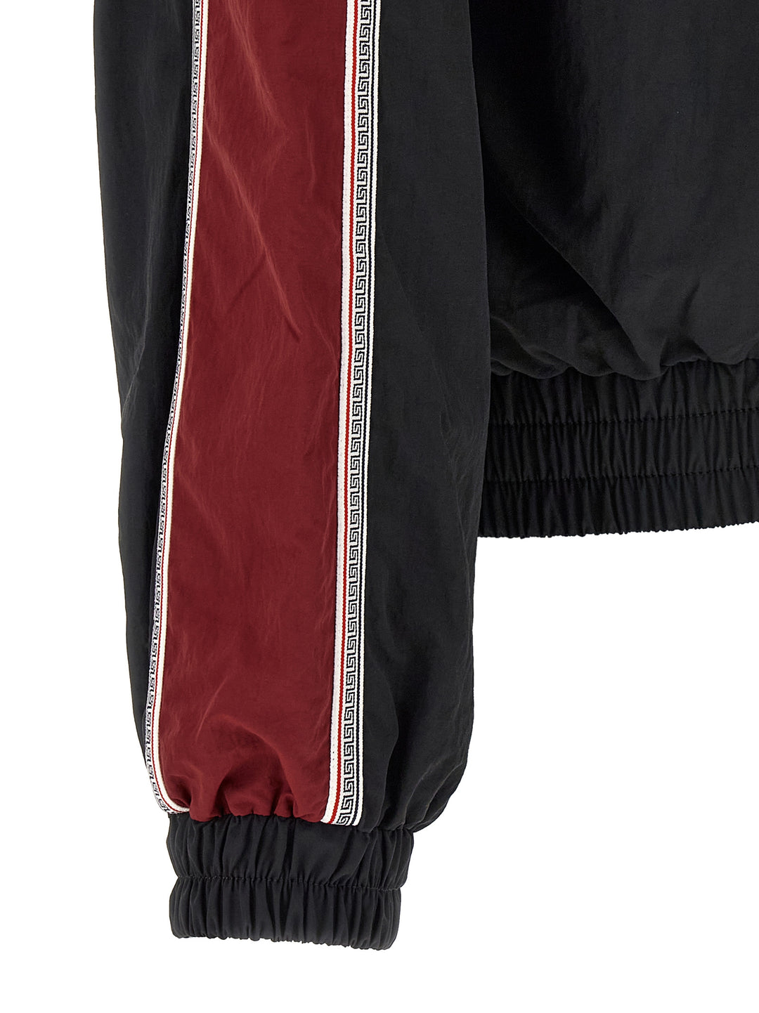 Versace Craquelé-Effect Blouson Puffer Jackets - Black | c37ba36fc6185d4f3e4450a86d68184761f041da