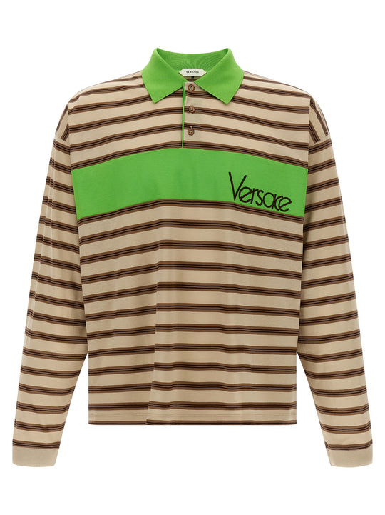Intarsia Shirt Polo Multicolor