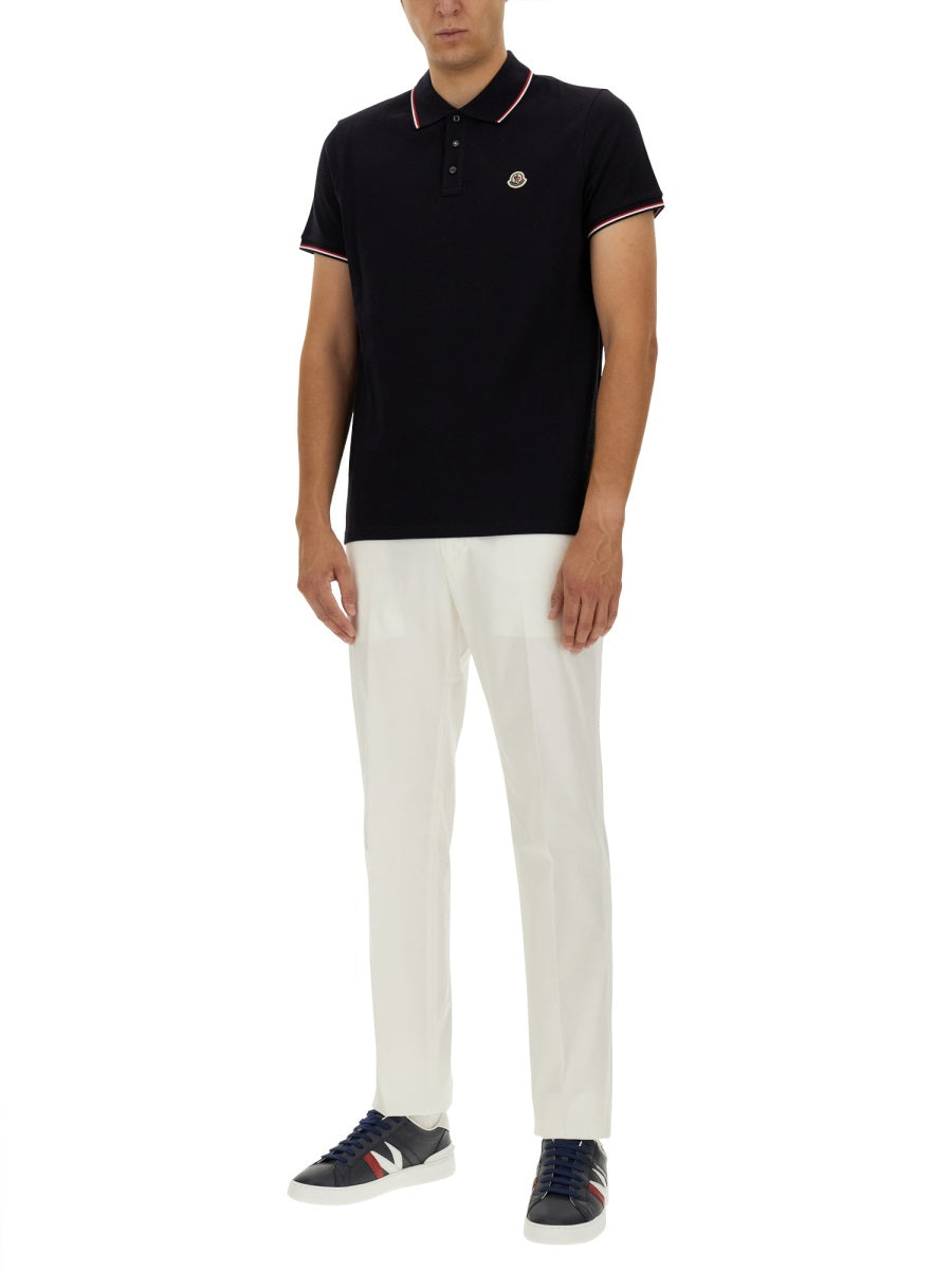 Moncler Polo - Blue | Wanan Luxury