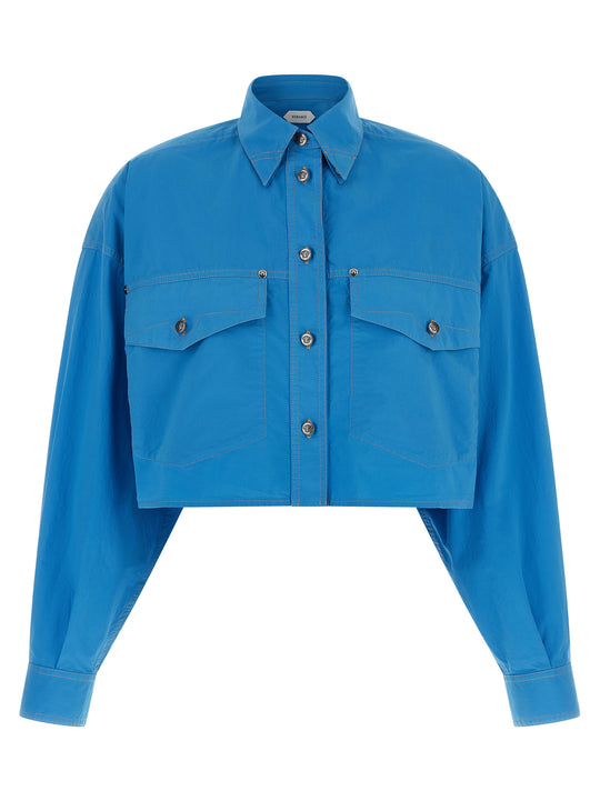 Medusa Shirt And Blouse Blue