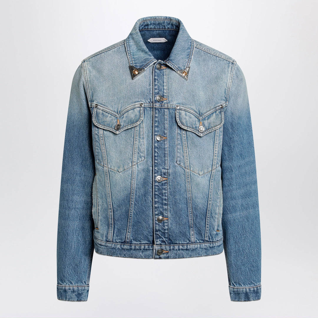 Versace Coats & Jackets - Blue | 2d3031e11f0fd7c1d18914b70cb16b45561ece59