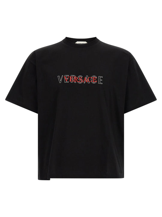 Versace Logo T-Shirt Black