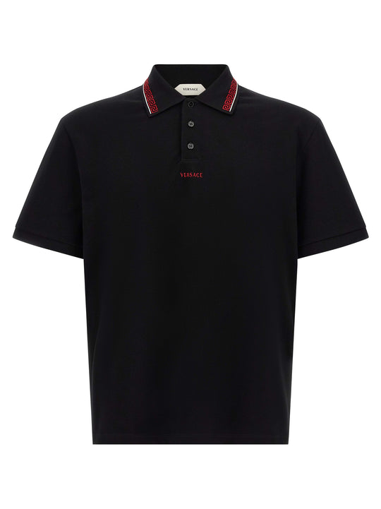 Greca Polo Black