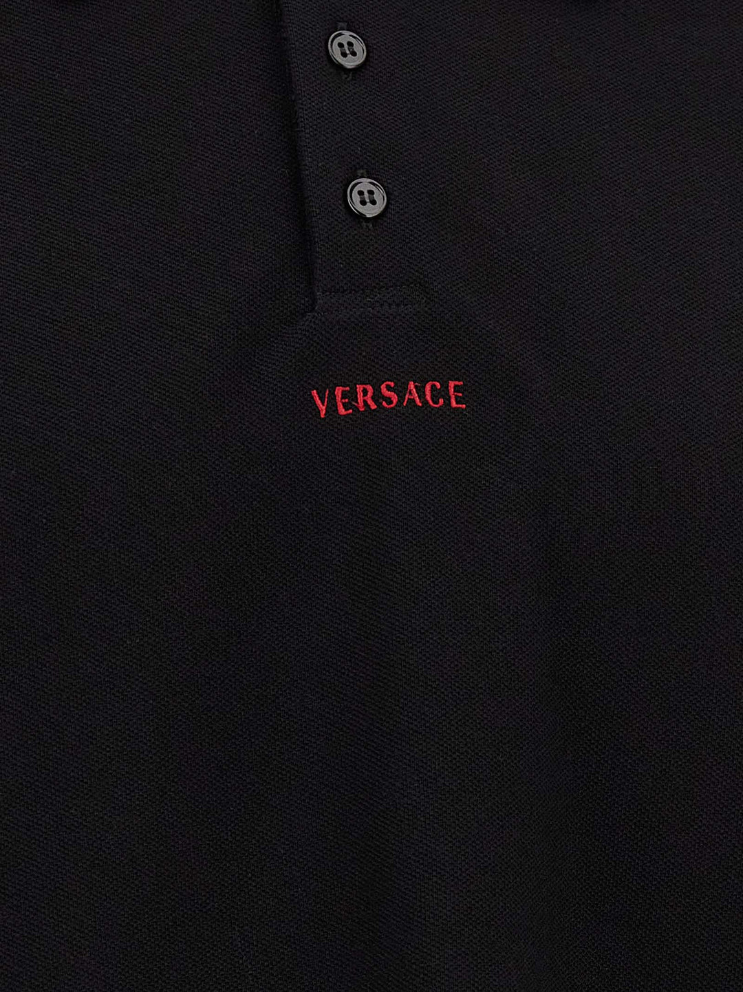 Versace Greca Polo - Black | a6b15cc93a86523bff30458de025691ba1ec87b3