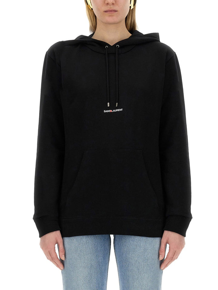 Saint Laurent Sweatshirts - Black | Wanan Luxury