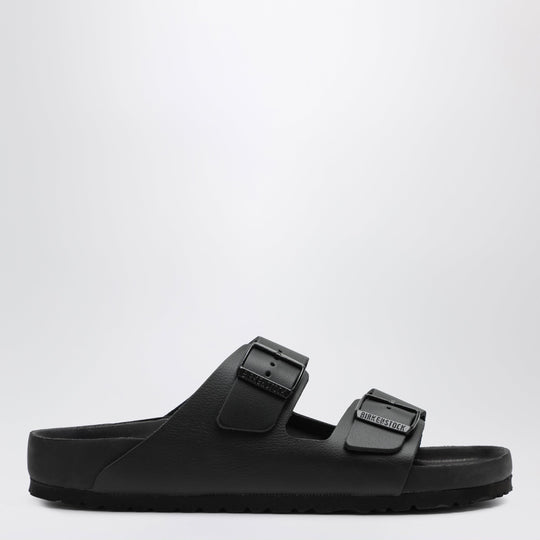 Black Arizona Slides In Eva And Natural Leather