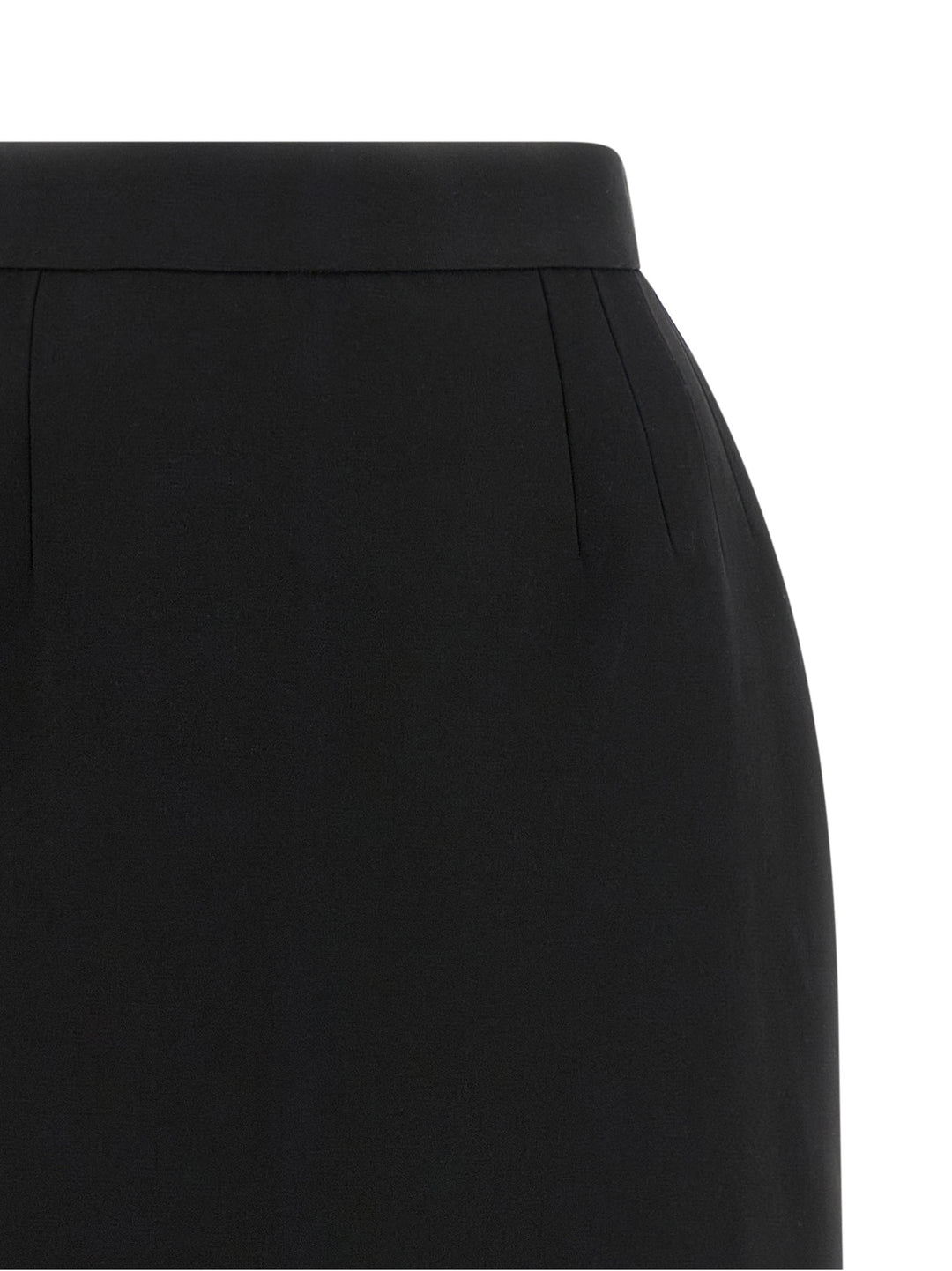 Versace Grain De Poudre Wool Skirt Skirts - Black | 051cca51b4dbf39e01fbe67ae8ed4d96b36f9532