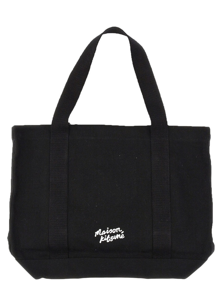 Maison Kitsuné Shoulder Bags - Black | Wanan Luxury