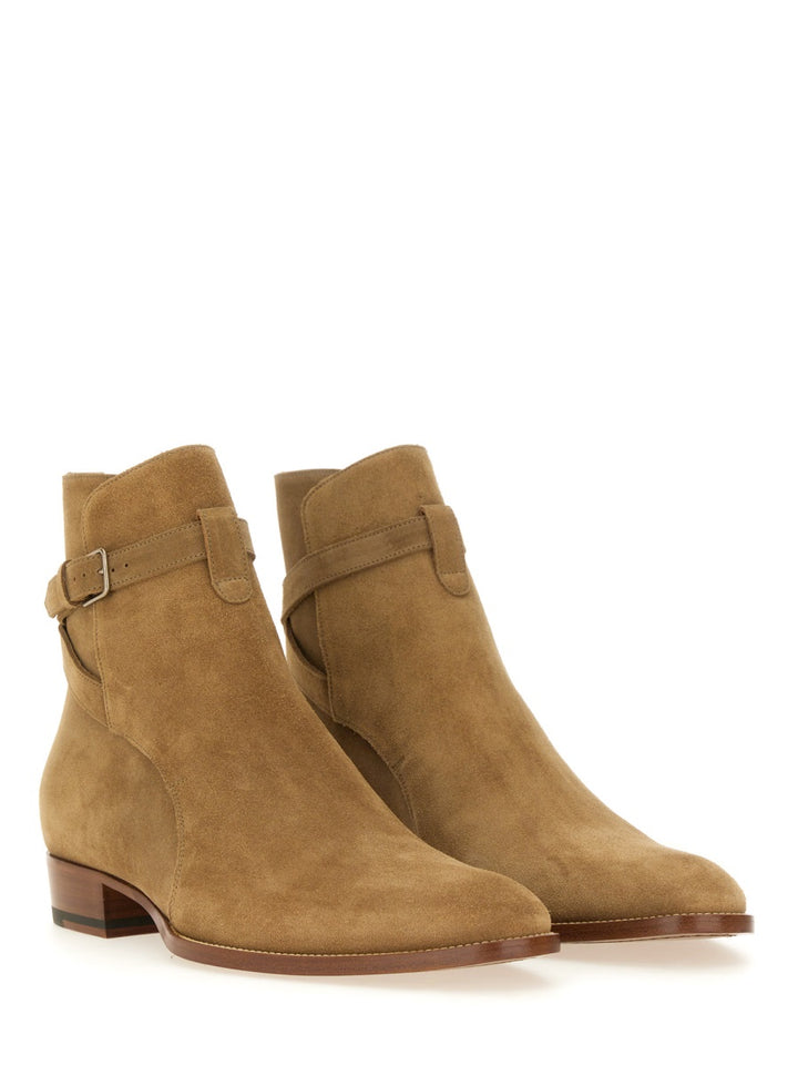 Saint Laurent Boots - Beige | Wanan Luxury