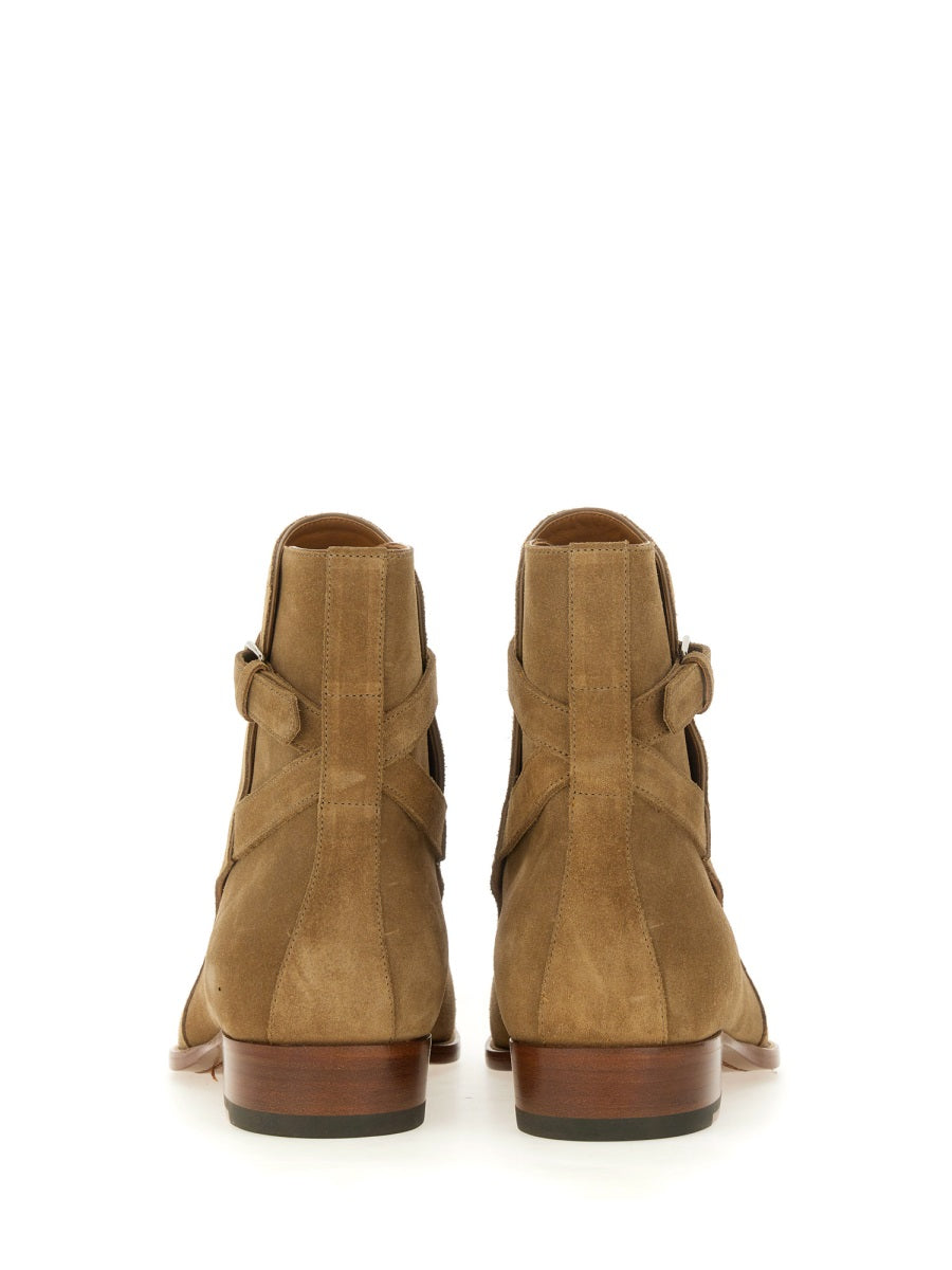 Saint Laurent Boots - Beige | Wanan Luxury