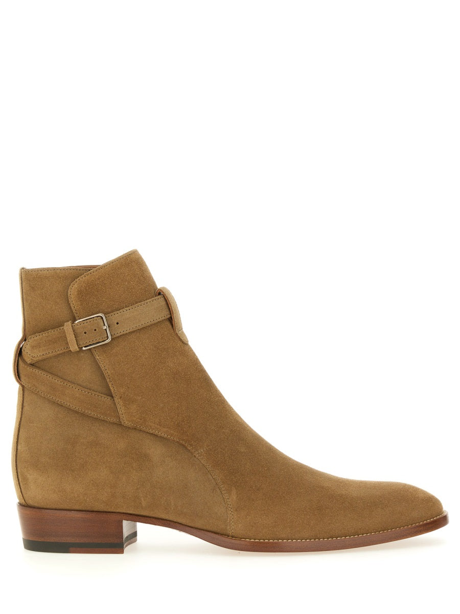 Saint Laurent Boots - Beige | Wanan Luxury