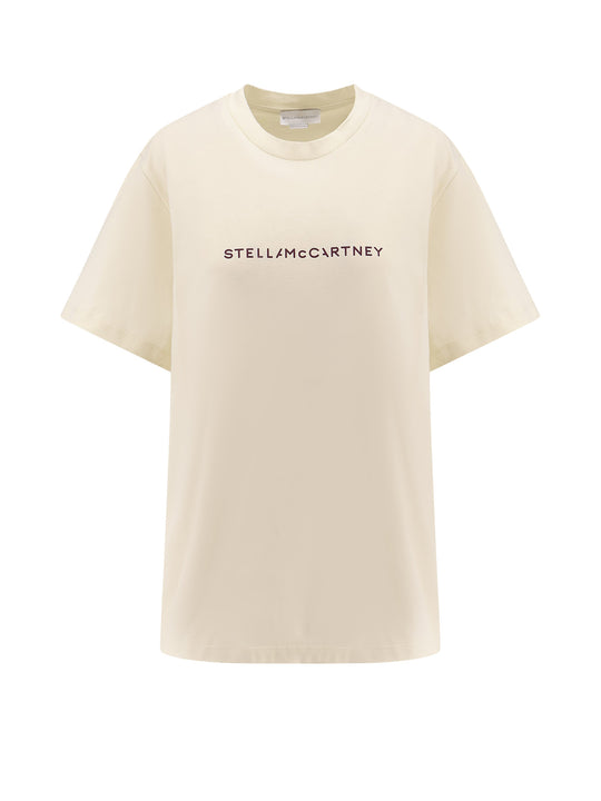 Cotton T-Shirt With Logo Print