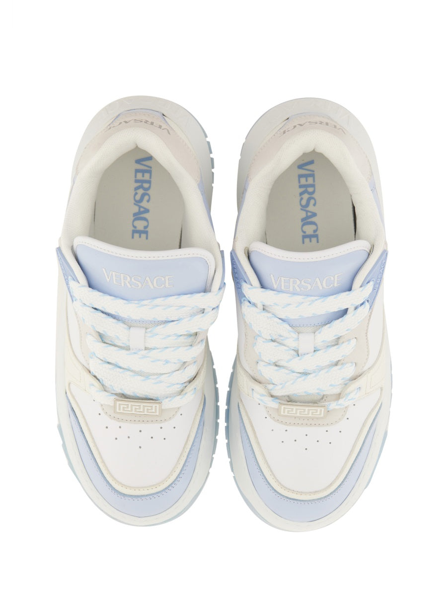 Versace Sneakers - White, Light Blue | Wanan Luxury