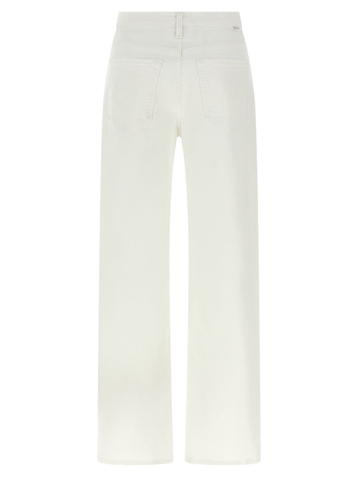 Mother The Dodger Sneak Jeans - White | 77ec93b7bb1d5a3abb8b83224f7b0b7036daef39