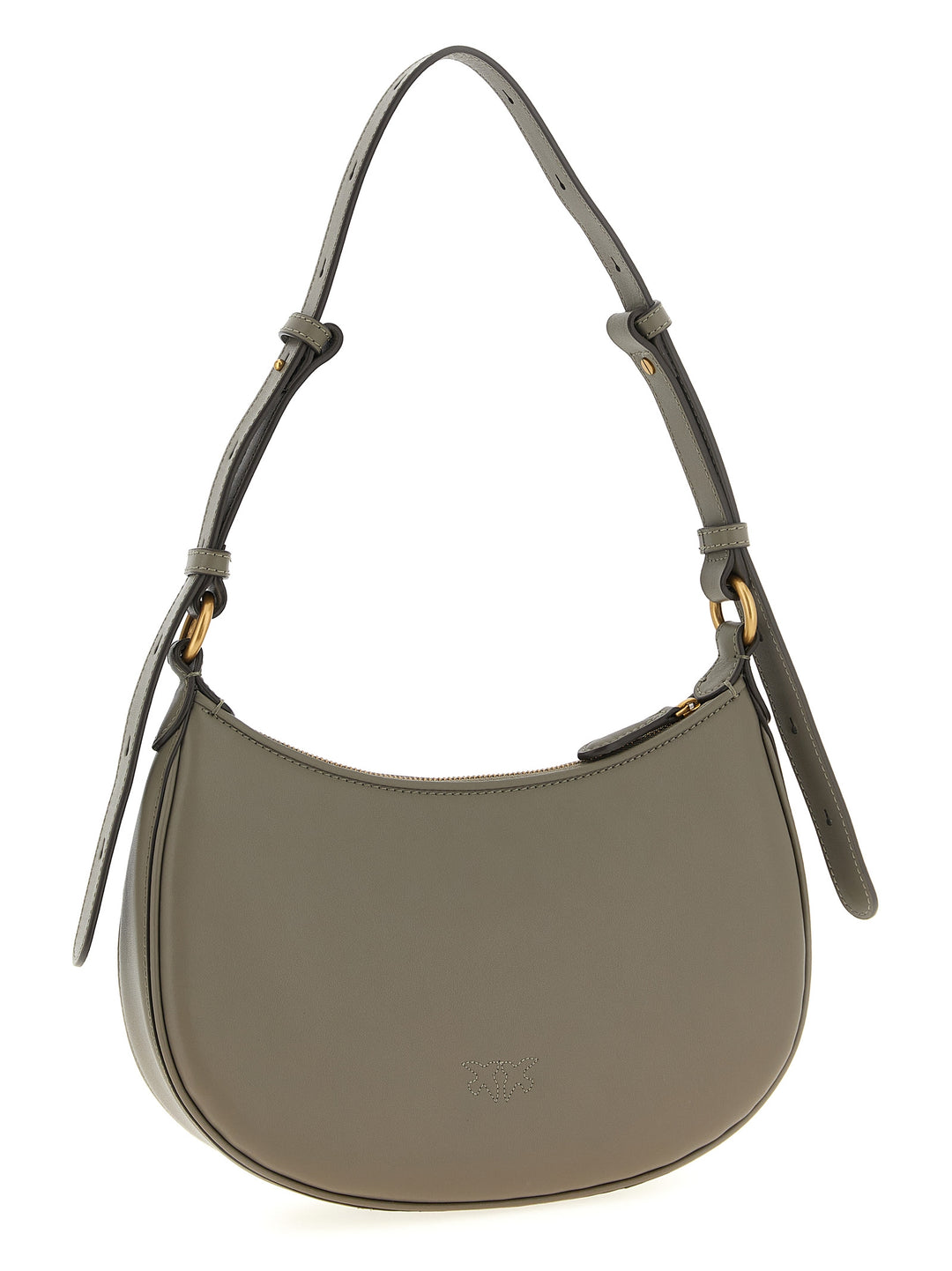 Pinko Half Moon Mini Shoulder Bags - Beige | 395a683bac09a77363463665197438489b58d14a