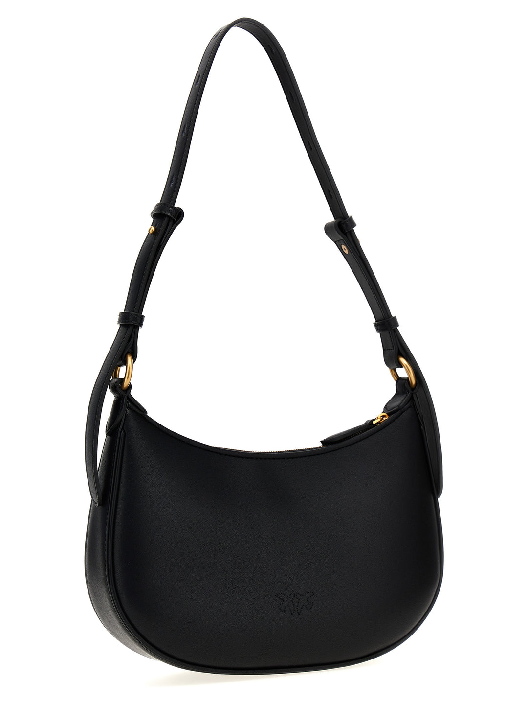 Pinko Half Moon Mini Hand Bags - Black | 183a7cf08e3952a3c229ab56f9995ed9cbe2d2aa
