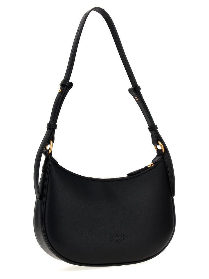 Pinko Half Moon Mini Hand Bags - Black | 183a7cf08e3952a3c229ab56f9995ed9cbe2d2aa