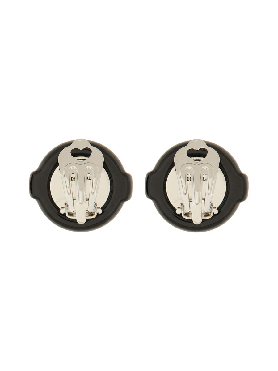 Fiorucci Earrings - Black | Wanan Luxury