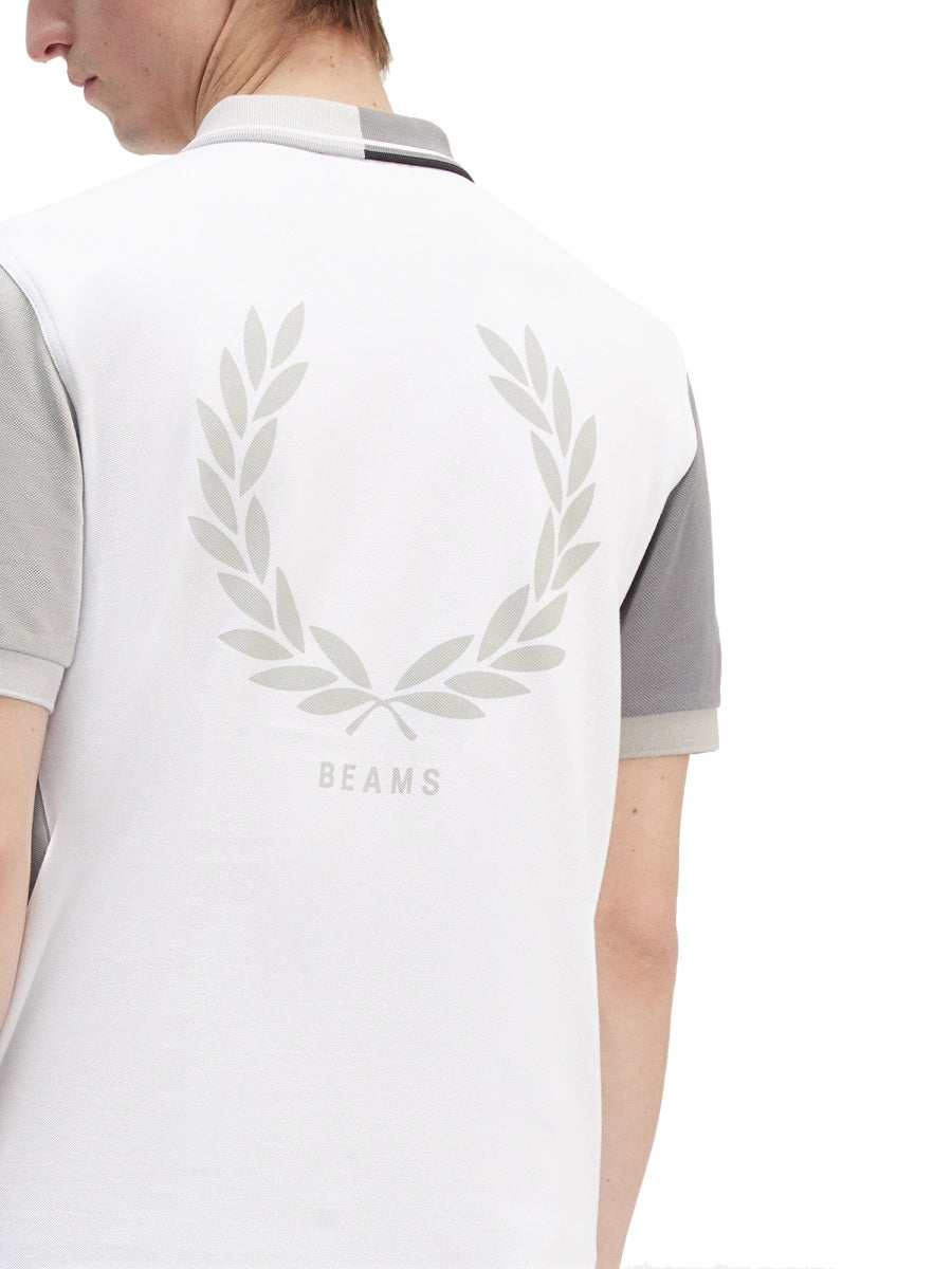 Fred Perry x Beams Polo - White | Wanan Luxury