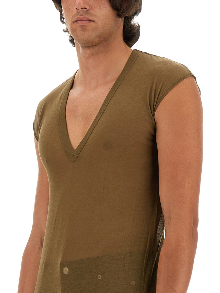Rick Owens T shirts - Brown | Wanan Luxury