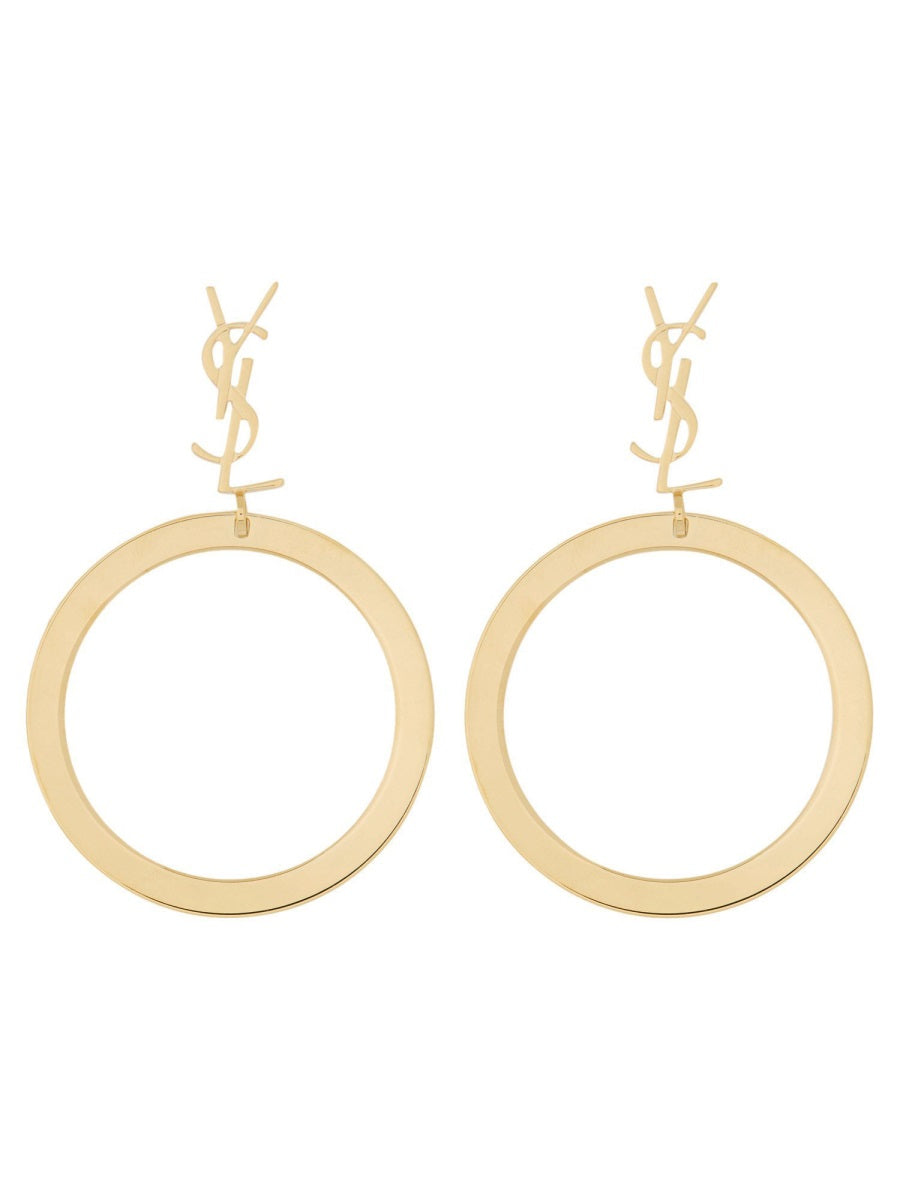 Saint Laurent Earrings - Gold | Wanan Luxury