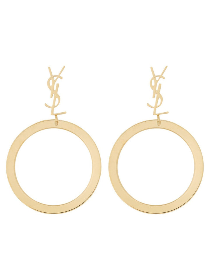 Saint Laurent Earrings - Gold | Wanan Luxury
