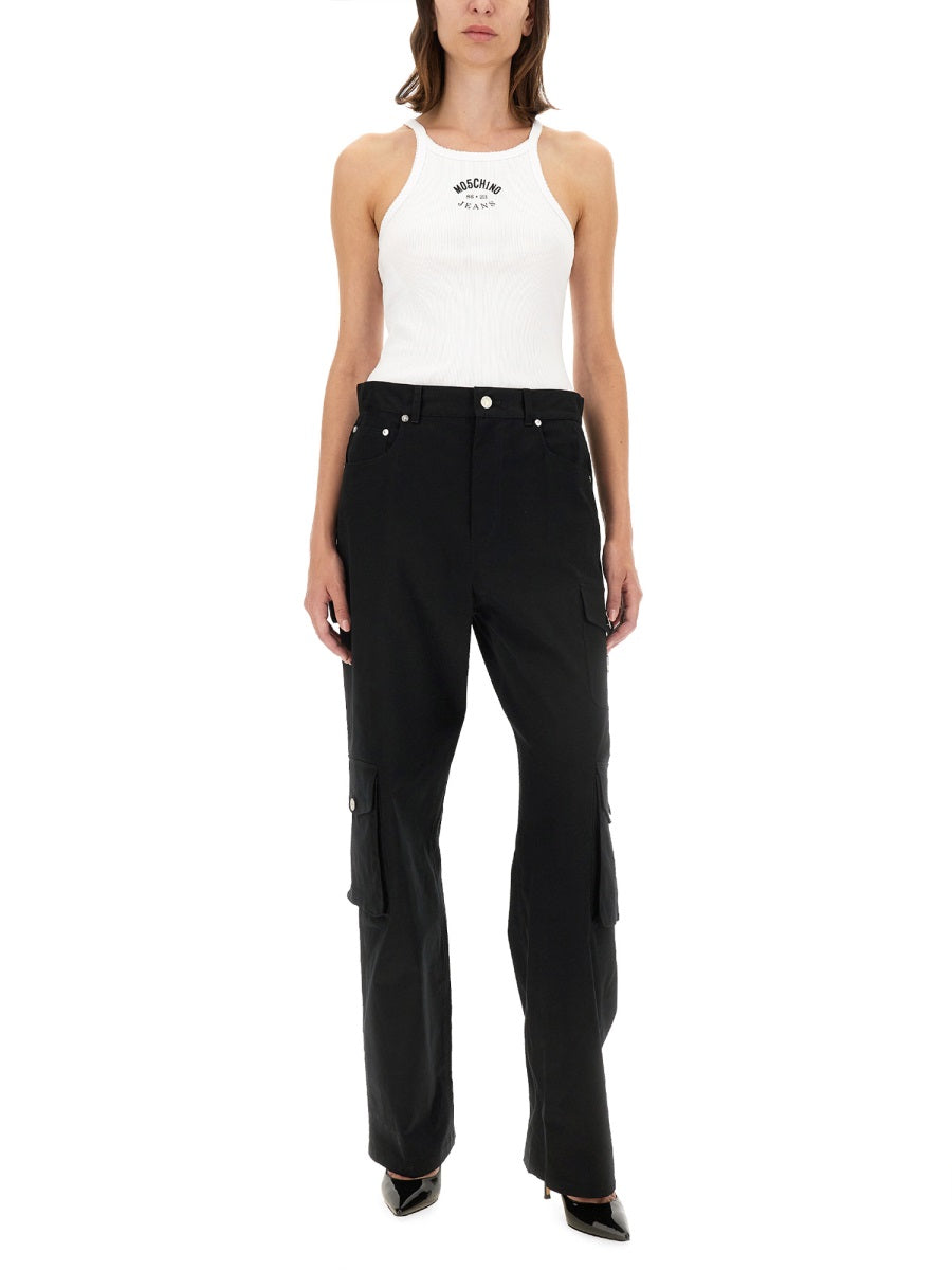 Moschino Jeans Pants - Black | e8de22f966acf32c69db9ce49c0a23fc9c646788