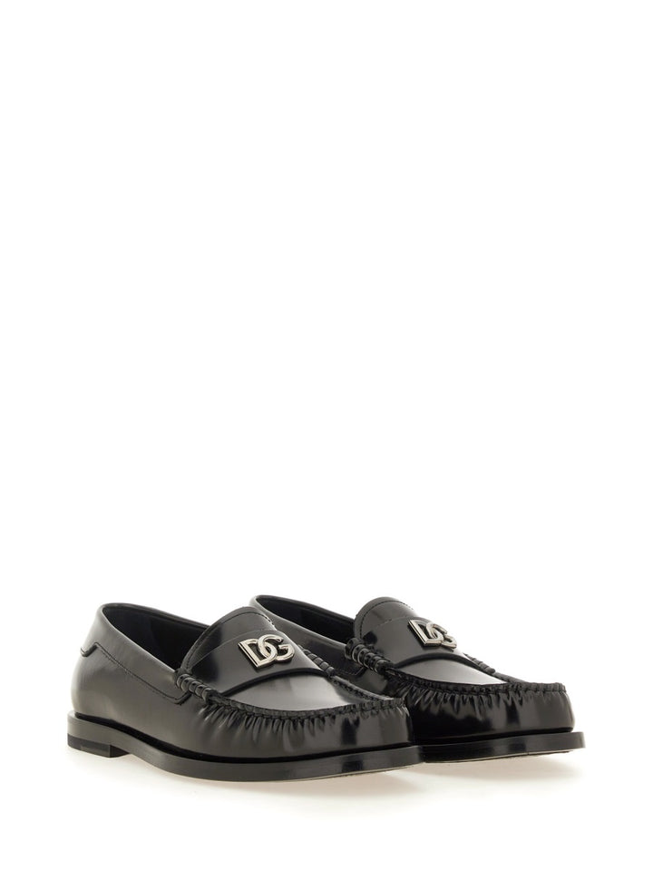 Dolce & Gabbana Loafers - Black | Wanan Luxury