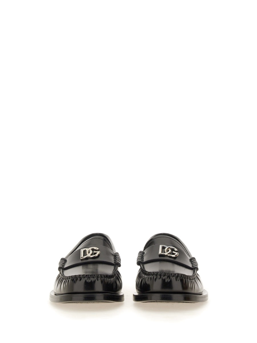 Dolce & Gabbana Loafers - Black | Wanan Luxury