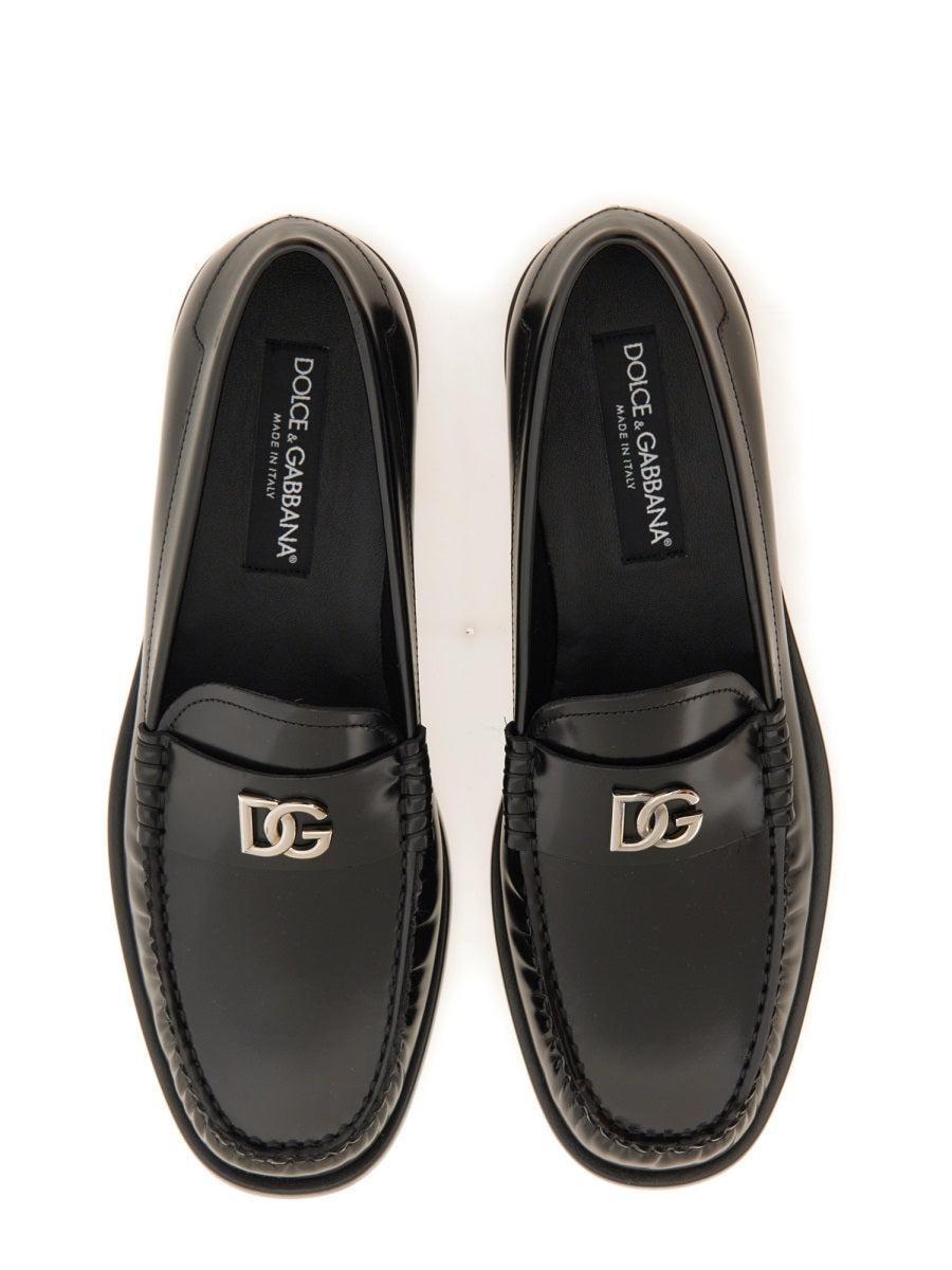 Dolce & Gabbana Loafers - Black | Wanan Luxury