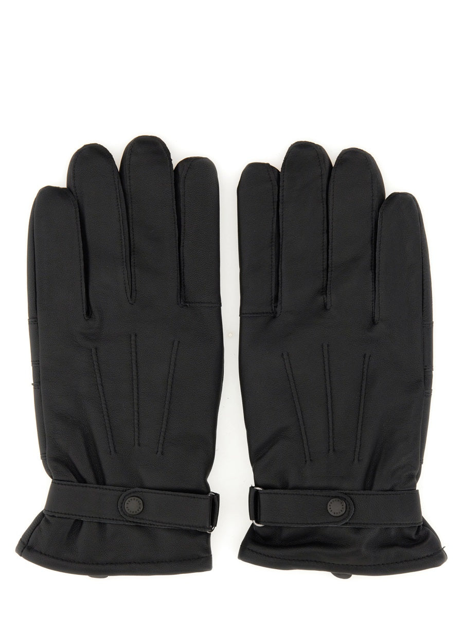 Barbour Scarves & Gloves - Black | Wanan Luxury
